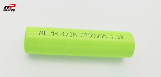 4/3A 3800mAh NIMH Batteriese recargable 17670 NIMH 800 coleta un ciclo una garantía del año