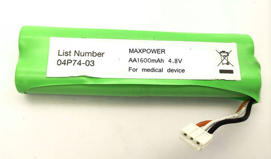 NIMH AA1600mAh con batería de 4,8 V