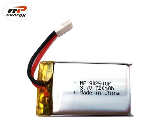 altos CB IEC62133 kc de la batería 902540P 720mAh del polímero de litio del abejón del UAV de la tarifa de la descarga 20C