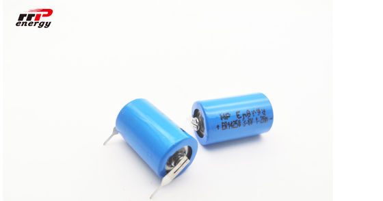 Batería de ER14250 1200mAh Li SOCI2 3,6 V, batería de ión de litio 1/2AA de Primarty