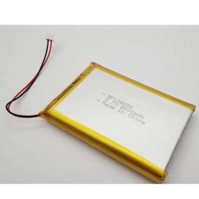 Batería de polímero de litio recargable de 3.7V 8000mAh certificada UN38.3 para tabletas y rastreadores GPS