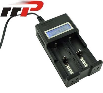 Cargador de batería elegante de la ión de litio con el Li-ion de la exhibición NIMH NICAD del LCD